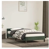 Image de Bedframe zonder matras 100x200 cm fluweel donkergroen347558