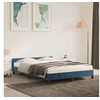 Image de Bedframe zonder matras 140x190 cm fluweel donkerblauw347571