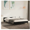 Image de Bedframe zonder matras 140x200 cm fluweel zwart347575