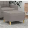Image de Tabouret 60x50x41 cm tissu taupe349270