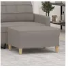 Image de Tabouret 70x55x41 cm tissu taupe349278