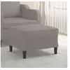 Image de Tabouret 60x50x41 cm tissu taupe349286