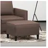 Image de Tabouret 60x50x41 cm similicuir marron349289