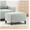 Image de Tabouret 60x50x41 cm similicuir gris clair349293