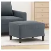 Image de Tabouret 60x50x41 cm similicuir gris foncé349294