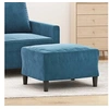 Image de Tabouret 60x50x41 cm velours bleu349302
