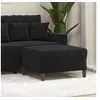 Image de Tabouret 70x55x41 cm velours noir349322