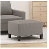 Image de Tabouret 60x50x41 cm tissu taupe349334