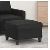 Image de Tabouret 60x50x41 cm similicuir noir349335
