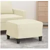 Image de Tabouret 60x50x41 cm similicuir crème349336
