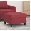 Image de Tabouret 60x50x41 cm similicuir bordeaux349339
