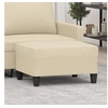 Image de Tabouret 70x55x41 cm tissu crème349349