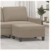 Image de Voetenbank 70x55x41 cm microvezelstof taupe349361