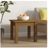 Image de Table basse Marron miel 35x35x30 cm Bois massif de pin814222