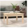 Image de Table basse 55x55x30 cm Bois massif de pin