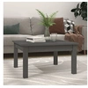 Image de Table basse Gris 55x55x30 cm Bois massif de pin814231