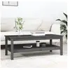 Image de Salontafel 110x50x40 cm massief grenenhout grijs814276
