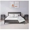 Image de Tables de chevet 2 pcs Gris 79,5x38x65,5 cm Bois de pin massif814544