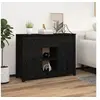 Image de Dressoir 100x35x74,5 cm massief grenenhout zwart814553