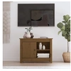 Image de Meuble TV Marron miel 70x36,5x52 cm Bois de pin massif814582
