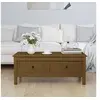 Image de Table basse Marron miel 100x50x40 cm Bois massif de pin814607