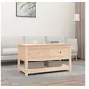 Image de Table basse 102x49x55 cm Bois massif de pin820921