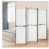 Image de Kamerscherm met 5 panelen 250x180 cm stof wit350218