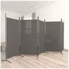 Image de Kamerscherm met 5 panelen 433x180 cm stof antracietkleurig350268