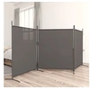 Image de Cloison de séparation 3 panneaux Anthracite 525x180 cm Tissu