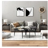Image de Bijzettafels 2 st 40x40x35 cm bewerkt hout zwart819403