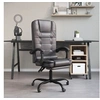 Image de Fauteuil de massage inclinable de bureau Gris Similicuir