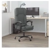 Image de Kantoorstoel massage verstelbaar stof donkergrijs349676