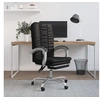 Image de Fauteuil inclinable de bureau Noir Similicuir