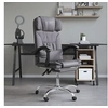 Image de Fauteuil de massage inclinable de bureau Gris Similicuir349745
