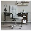 Image de Fauteuil inclinable de bureau Gris foncé Tissu