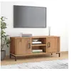 Image de Meuble TV Marron 110x35x48 cm Bois de pin massif349917