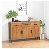 Image de Buffet Marron 110x35x70 cm Bois de pin massif