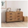Image de Buffet Marron 110x35x70 cm Bois de pin massif