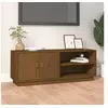 Image de Meuble TV Marron miel 105x34x40 cm Bois de pin massif818223