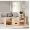Image de Table basse 100x50x41 cm Bois massif de pin818270