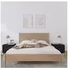 Image de Tables de chevet 2 pcs Noir 40x34x35 cm Bois de pin massif818294