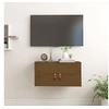Image de Wandkast 60x30x30 cm massief grenenhout honingbruin818371