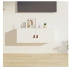 Image de Wandkast 80x30x30 cm massief grenenhout wit818377