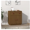 Image de Buffet Marron miel 65,5x40x75 cm Bois massif de pin820130