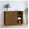 Image de Buffet Marron miel 98,5x40x75 cm Bois massif de pin820140