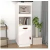 Image de Buffet haut Blanc 34x40x108,5 cm Bois massif de pin820153