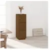 Image de Buffet haut Marron miel 34x40x108,5 cm Bois massif de pin820170