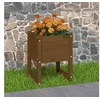 Image de 822113 Jardinière Marron miel 40x40x52,5 cm Bois massif de pin