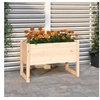 Image de 822117 Jardinière 78x40x52 cm Bois massif de pin