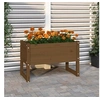 Image de Jardinière Marron miel 78x40x52 cm Bois massif de pin822120